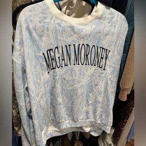 Boys Lie Blue and White Sweater